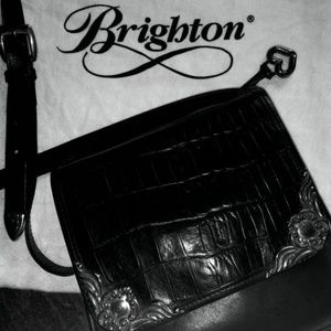 Brighton Vintage 90's Black Small Crossbody